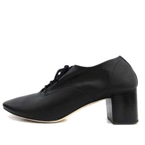 Repetto オックスフォードシューズ Max Oxford Shoes チャンキーヒール 5.5cm レースアップ レザー 37.5 23.7cm