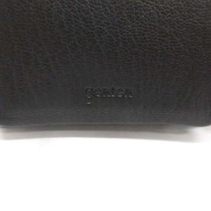 genten 財布 二つ折り ゴートヌメレザー やぎ革