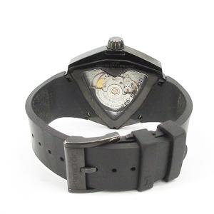 Hamilton エルヴィスプレスリー生誕75周年限定 腕時計 ウォッチ 自動巻き ベンチュラXXL 3針 裏スケ ラバー ブラック