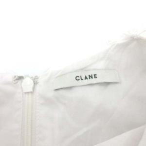 CLANE 20SS 2 M ブラウス GATHER BALLOON TOPS コットン ノースリーブ