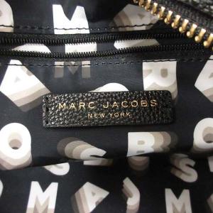 MARC by MARC JACOBS ミニクルーザー ハンドバッグ ショルダー 2WAY ペプルレザー 黒 ブラック