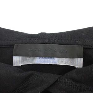 ALYX パーカー 長袖 プルオーバー HOODED TEE ロゴ XL 黒 ブラック