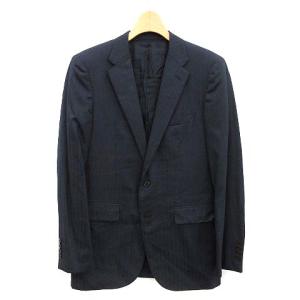 UNITED ARROWS スーツ セットアップ 上下 テーラードジャケット パンツ 2B センターベント 44 S 紺 ネイビー