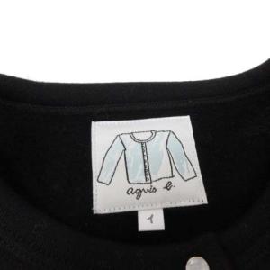 agnes b. 19AW プレッション カーディガン スウェット