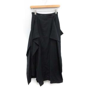 CLANE SQUARE FRILL SKIRT スカート ロング ミモレ フレア フリル