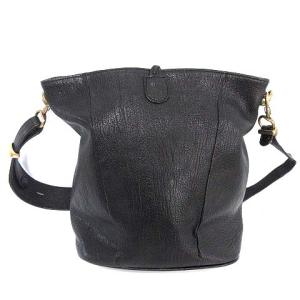 TOFF&LOADSTONE ショルダーバッグ レザー 黒 ブラック