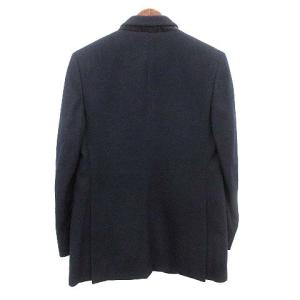 BARNEYS NEW YORK テーラード ジャケット カシミヤ100%  46 ネイビー 紺 