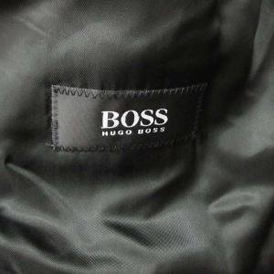 HUGO BOSS チェスターコート ロング ウール 44 L ブラック