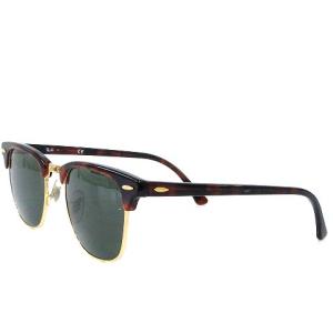 Ray-Ban サングラス CLUBMASTER クラブマスター べっ甲柄 茶 ゴールド