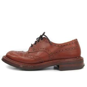 Tricker's カントリーシューズ ドレス バートン Bourton ウイングチップ レザー 6 1