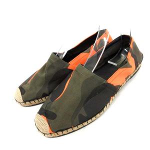 エスパドリーユ カモフラスリッポン 24.0cm カーキ
