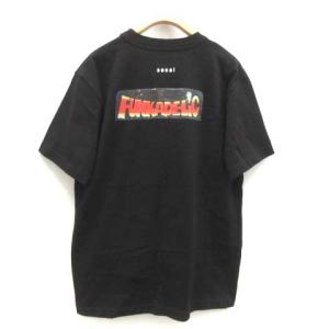 sacai 20SS 2 M Tシャツ カットソーFUNKADELIC T-Shirt 半袖 プリント 黒