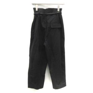 3.1 phillip lim 0 XS Origami プリーツ パンツ スラックス テーパード 黒 ブラック