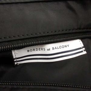 BORDERS at BALCONY 20AW CITY POLLY POCHETTE ブラック