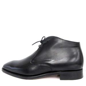 JOSEPH CHEANEY&SONS SHIPS チャッカブーツ ビジネスシューズ レザー 革靴 7.5 黒