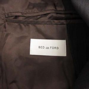 BED J.W. FORD 18SS Wrap coat コート ダブル ロング ウール混 0 ブラック