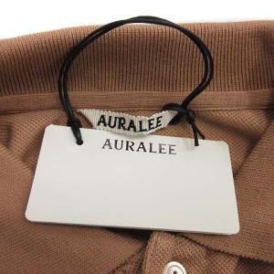 AURALEE 19SS ポロシャツ SUPER SOFT PIQUE BIG POLO 半袖 4 XL