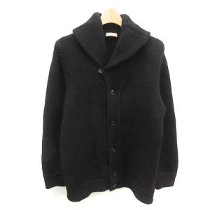 カーディガン ニット ウール混
