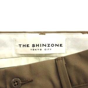 Shinzone 21SS チノパン パンツ HIGH WAIST CHINO PANTS ハイウエスト ストレート 32 XS ベージュ