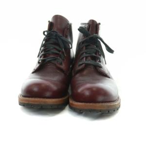 RED WING 9011 ベックマン ワークブーツ レースアップ 縦長タグ レザー 8.5 27.5cm ブラックチェリー 赤 レッド