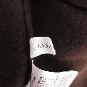 CASA FLINE 20AW ウールニットセーター F ブラウン