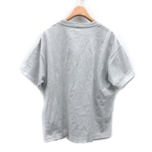 AURALEE 20SS 1 S LUSTER PLAITING T-SHIRTS Tシャツ カットソー 半袖 水色