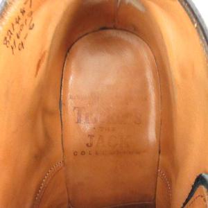 Tricker's JACK COLLECTION ギリーブーツ アンクルブーツ  ウィングチップ スクエアトゥ レースアップ レザー 9 27.5cm