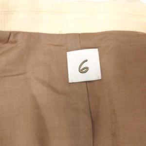 BEAUTY&YOUTH UNITED ARROWS 6 ロク 20AW 36 S テーラードジャケット ドビー織り シングル アイボリー