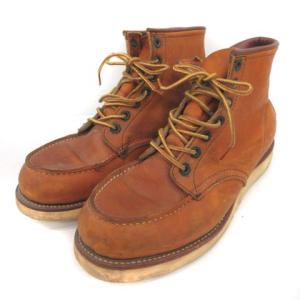 RED WING アイリッシュセッター ワークブーツ CLASSIC WORK BOOTS 6インチ モックトゥ ショート レザー 8E 25.0cm