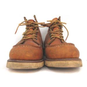 RED WING アイリッシュセッター ワークブーツ CLASSIC WORK BOOTS 6インチ モックトゥ ショート レザー 8E 25.0cm