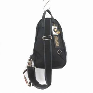 Orobianco ZANKINO-Z8 ボディバッグ ウエスト ナイロン タグ付き ロゴ イタリア製 黒 ブラック