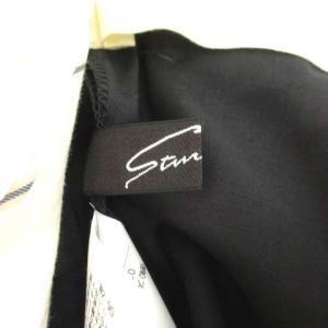 STUNNING LURE 20SS 0 XS チンツクリーンパンツ スラックス 黒 ブラック