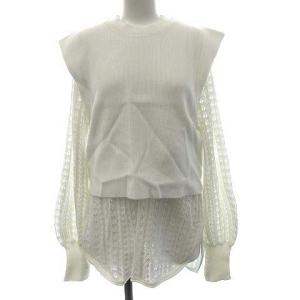 21SS MESH AMERI PASS CODE KNIT アンサンブル