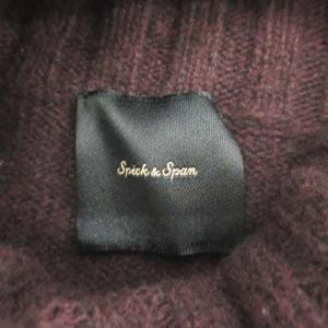 Spick&Span 19AW F ニット セーター カシミヤウールタートルプルオーバー 長袖 茶 ブラウン