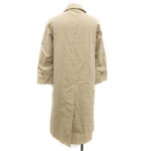 burberrys 裏地チェック柄ステンカラーコート ベージュ