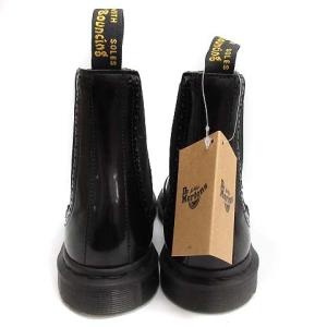Dr.Martens チェルシーブーツ ショート サイドゴア GRAEME BROGUE レザー UK5 24cm 黒
