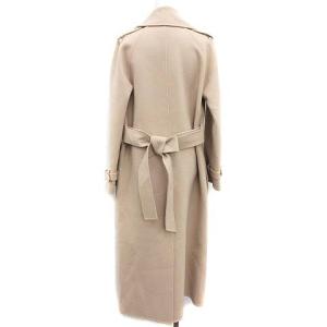 MADISONBLUE 18AW トレンチコート アウター ロング ダブル ベルト ウール