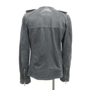 ISABEL MARANT エトワール Etoile ライダース ノーカラー シングル フェイクレザー 36 黒