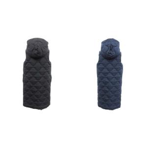 MADISONBLUE 19AW キルティングスリーブレスフーディコート