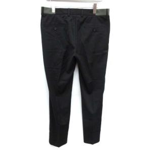 EMPORIO ARMANI スラックスパンツ 48 ブラック