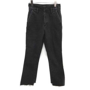 20AW 5 1/2 BEAUTY-LINE スリットデニム パンツ ジーンズ W27 M 黒 ブラック