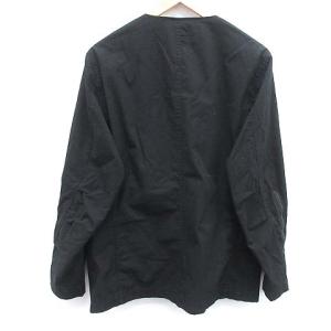 nonnative 21SS TROOPER 3B JACKET C/N OXFORD CORDURA ノーカラージャケット ブラック