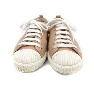 PRADA SPORT スニーカー シューズ ローカット エナメル 36 23cm ベージュ 3E