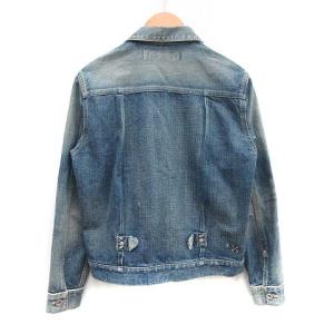 NEIGHBORHOOD 15AW SAVAGE STOCKMAN C-JKT デニムジャケット ヴィンテージ加工 月桂樹 ドーナツボタン