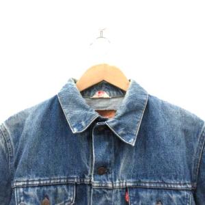 Levi's ジャケット ジージャン Gジャン デニム コットン フランス製 42 L 青 ブルー