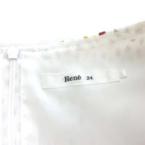 René 2020 ワンピース フレア ノースリーブ