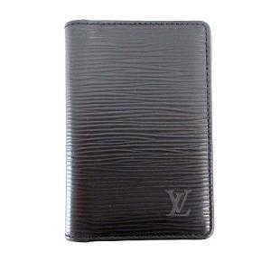 LOUIS VUITTON オーガナイザー ドゥ ポッシュ エピ カードケース 名刺入れ レザー 黒 ブラック M63582