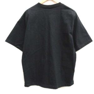AURALEE 18SS 5 XL STAND-UP TEE スタンドアップ Tシャツ カットソー 半袖 黒 ブラック
