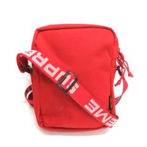 Supreme 18SS Shoulder Bag ボックスロゴ CORDURA レッド