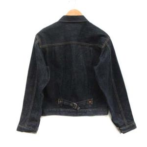 Levi's 90s 95年製 大戦復刻 1st ファースト Gジャン ジージャン デニムジャケット ビッグE 赤耳 36 S 紺 ネイビー